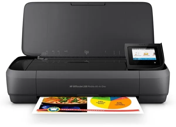 HP Officejet 250 Mobile All in One Bläckskrivare Multifunktion - Färg - Bläck
