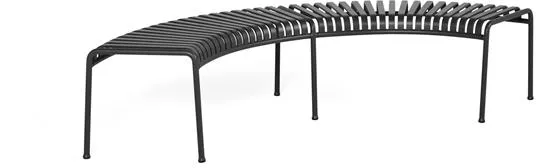 HAY Palissade Park Bänk Set 2 Enheter Utomhus Antracit
