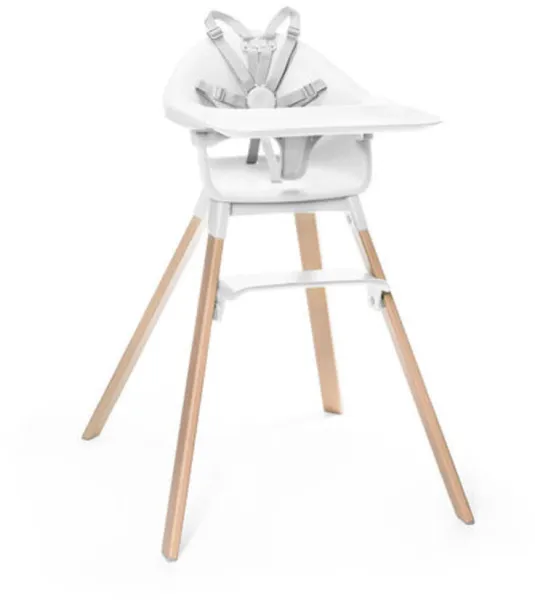 Hög stol Clikk - vit