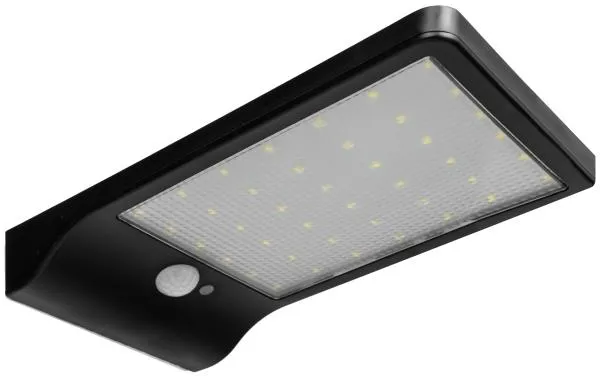 Vägglampa med solenergi 2W
